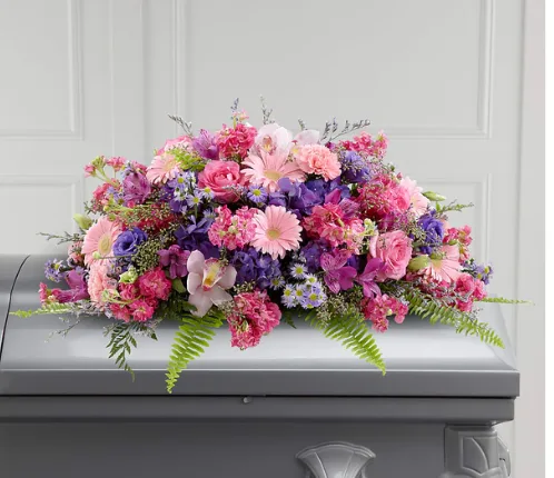 Glorious Garden Casket Spray Glorious Garden Casket Spray
