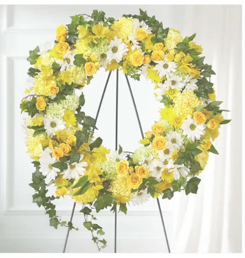 Golden Remembrance Wreath Golden Remembrance Wreath