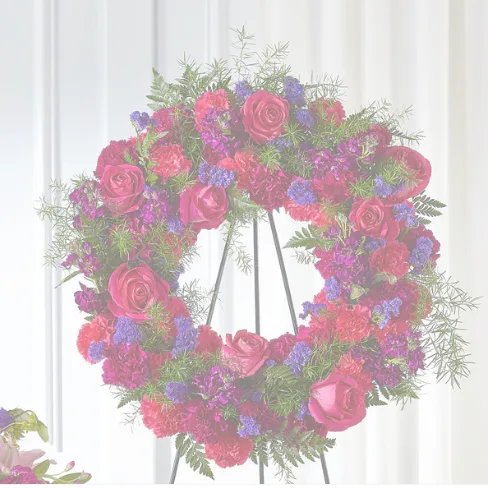 Calming Colors Wreath Calming Colors Wreath
