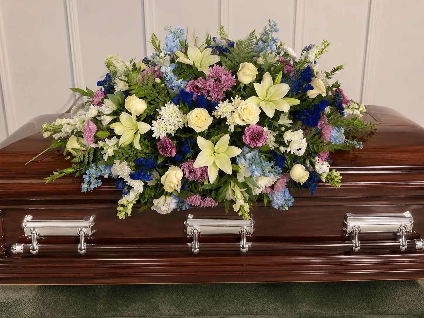 Above the stars Casket Spray