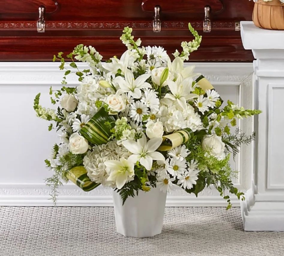 Florist’s Choice Funeral Flower Arrangement