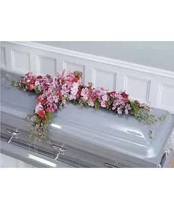 Casket Spray - Cross - Contemporary