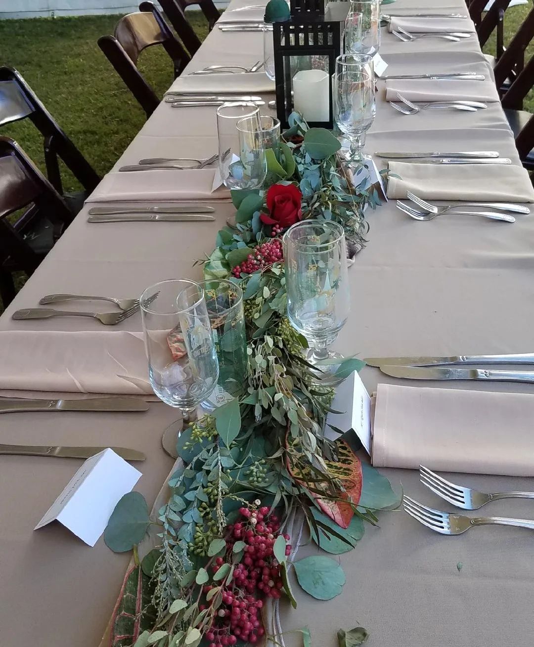 Reception Table Runner Reception Ceterpieces