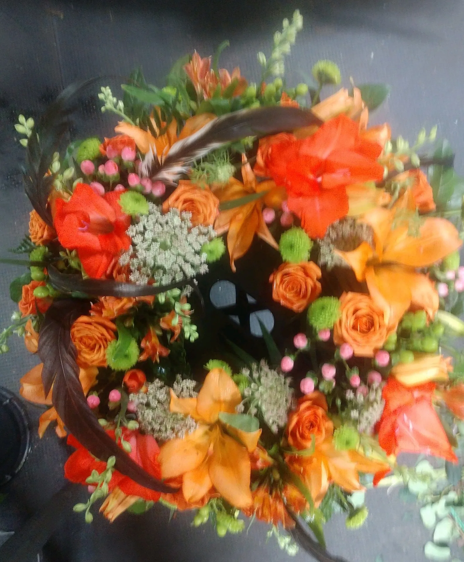 Fall Color Wreath - Custom Design Fall Color Wreath - Custom Design