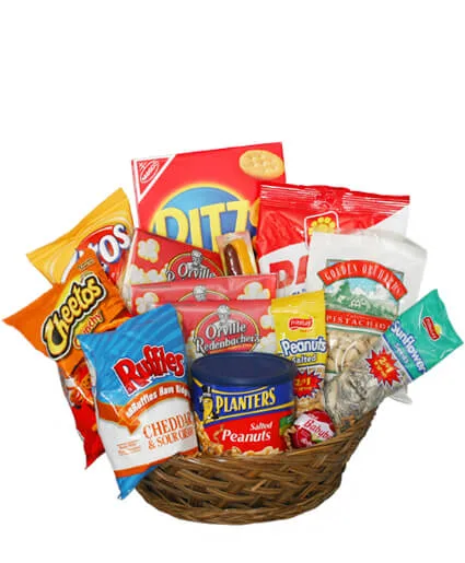 SALTY SNACKS BASKET Gift Basket SALTY SNACKS BASKET Gift Basket