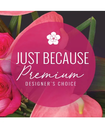 Just Because Florals Premium Designer's Choice Just Because Florals Premium Designer's Choice