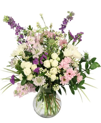 Amethyst Romance Vase Arrangement Amethyst Romance Vase Arrangement