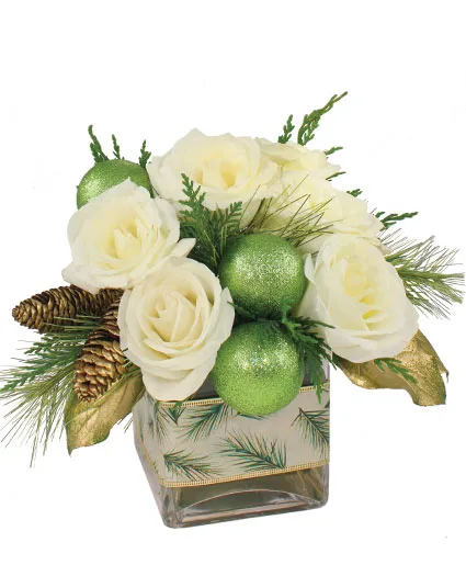 Wintergreen Roses Arrangement Wintergreen Roses Arrangement