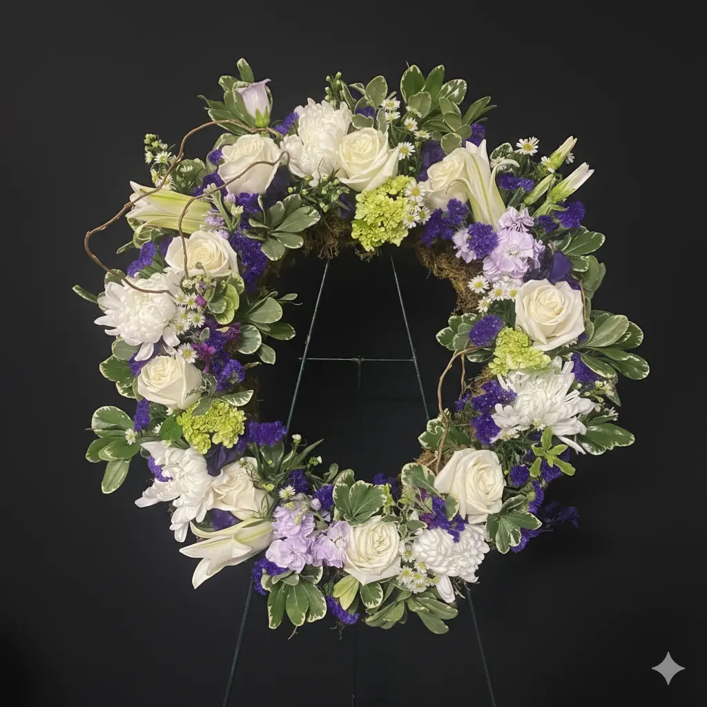 Serene Elegance Wreath Serene Elegance Wreath