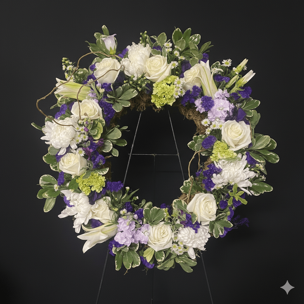 Serene Elegance Wreath