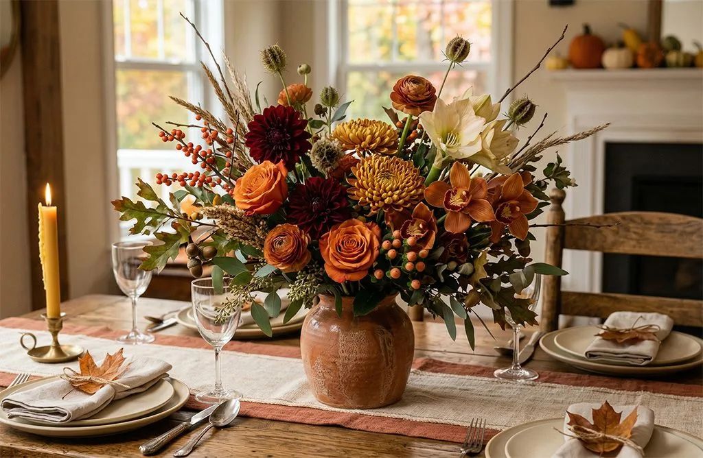 Designer’s Choice Thanksgiving Flower Arrangement