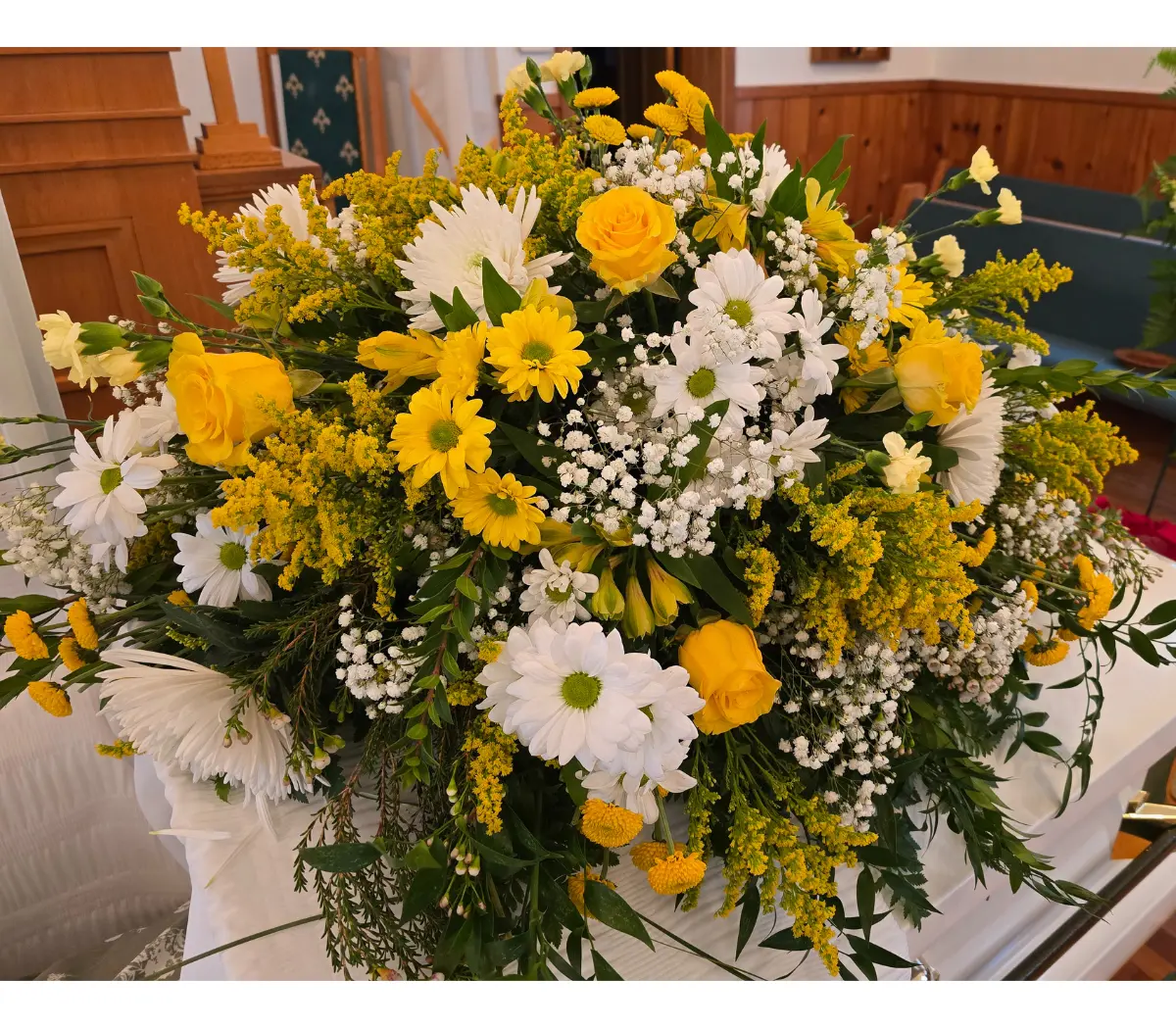 Rose Casket Spray Rose Casket Spray