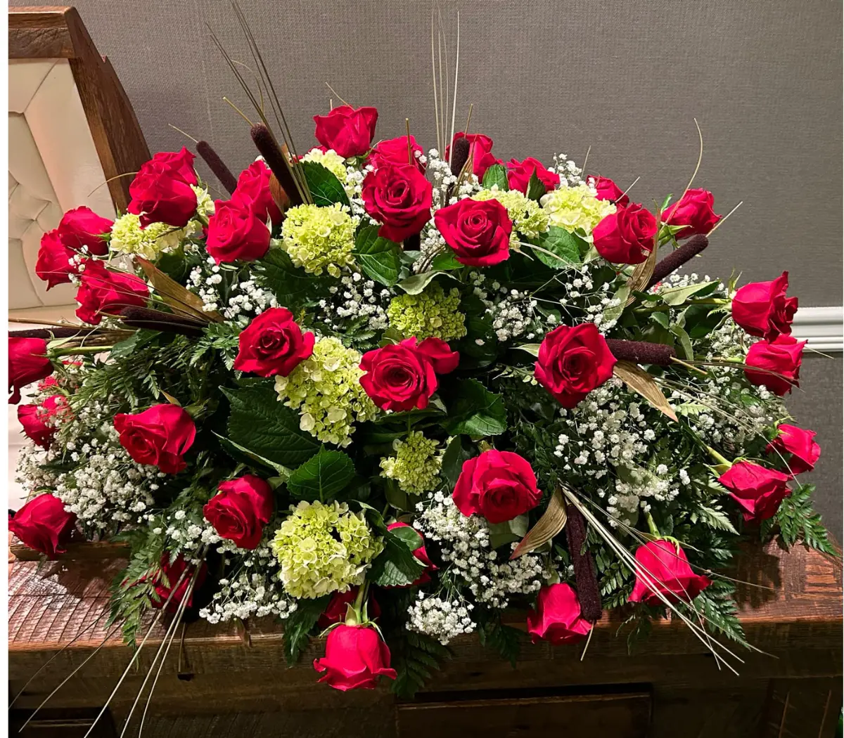 Rose Casket Spray Rose Casket Spray