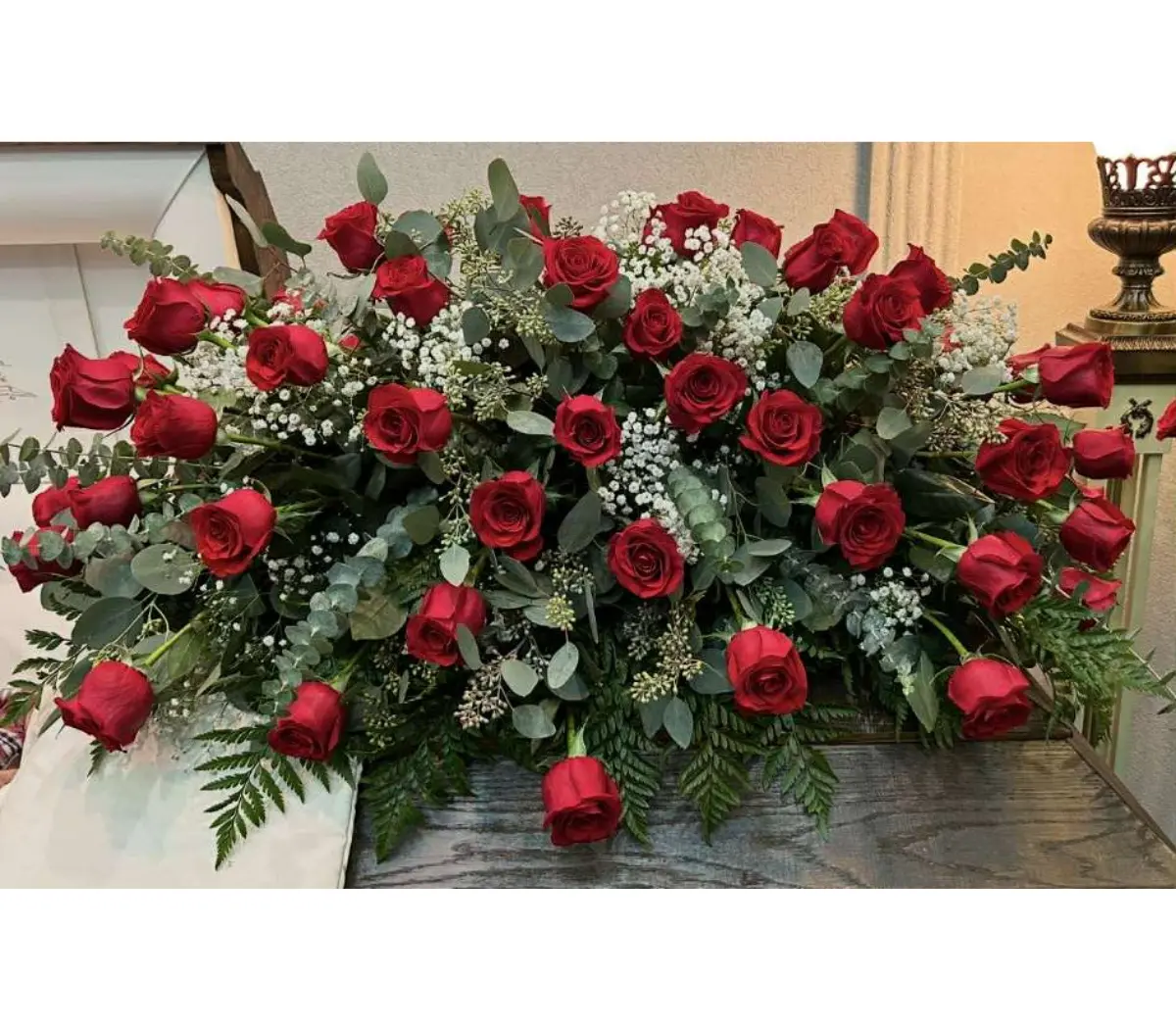 Rose Casket Spray Rose Casket Spray