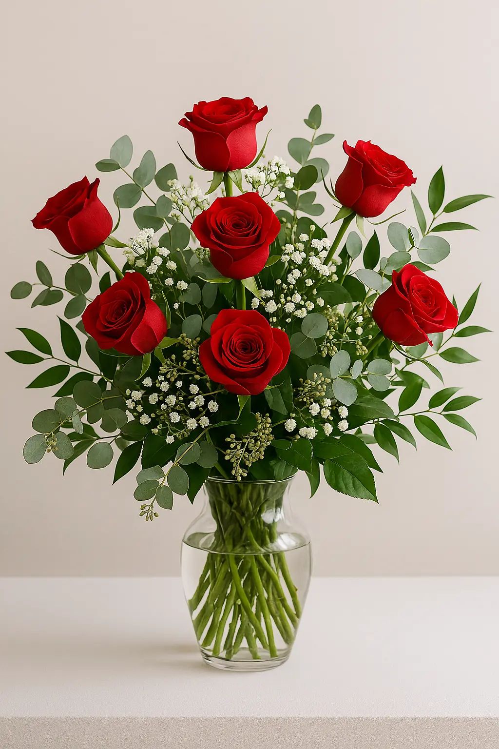 One Dozen Red Roses