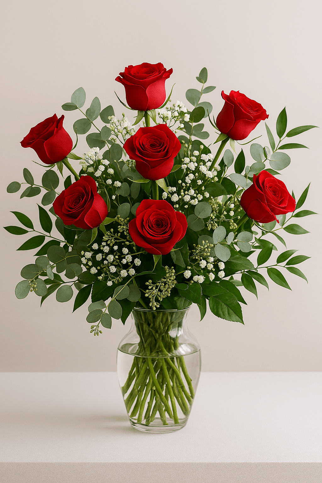One Dozen Red Roses