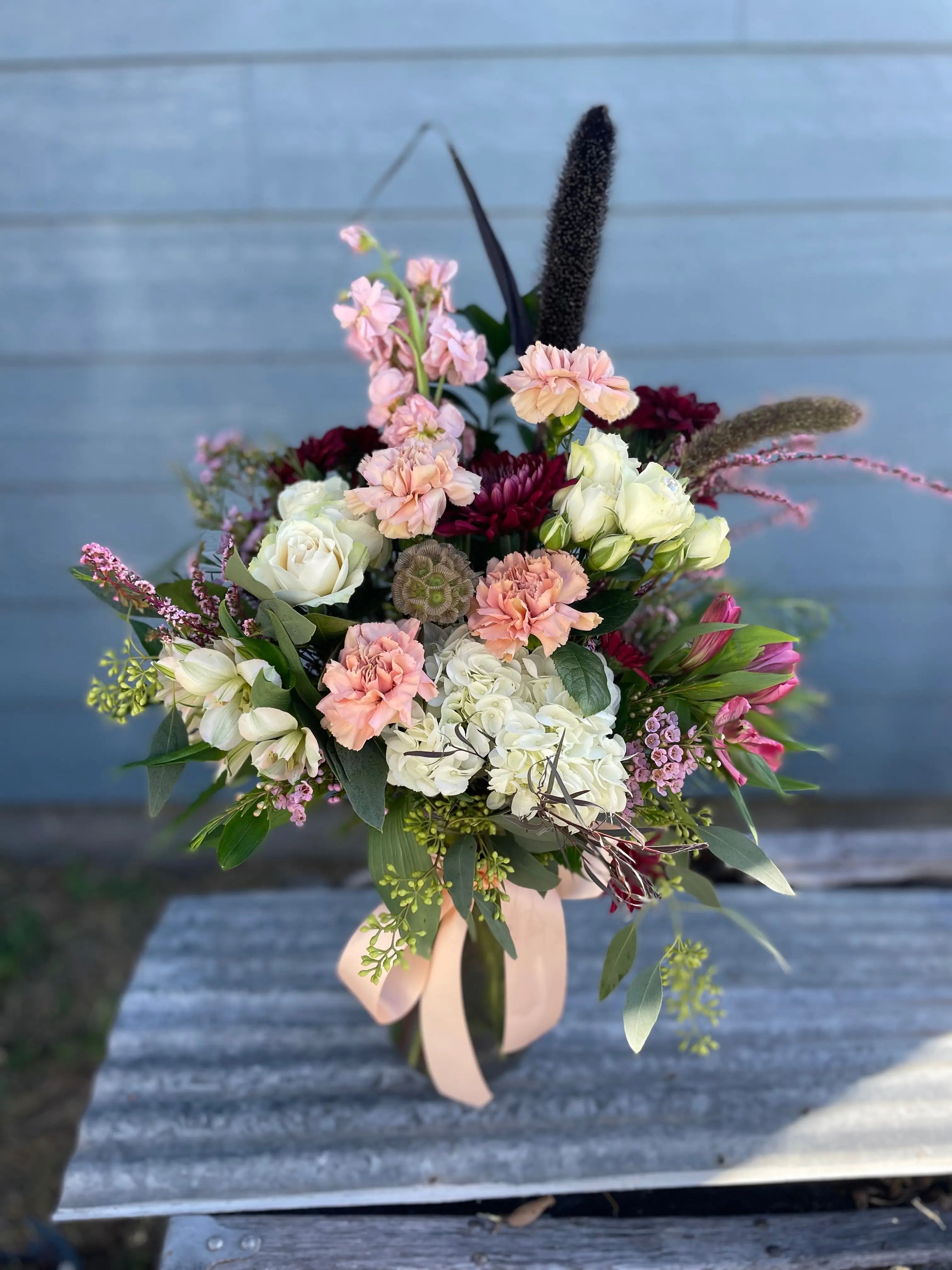 Soft pastel and white bouquet.