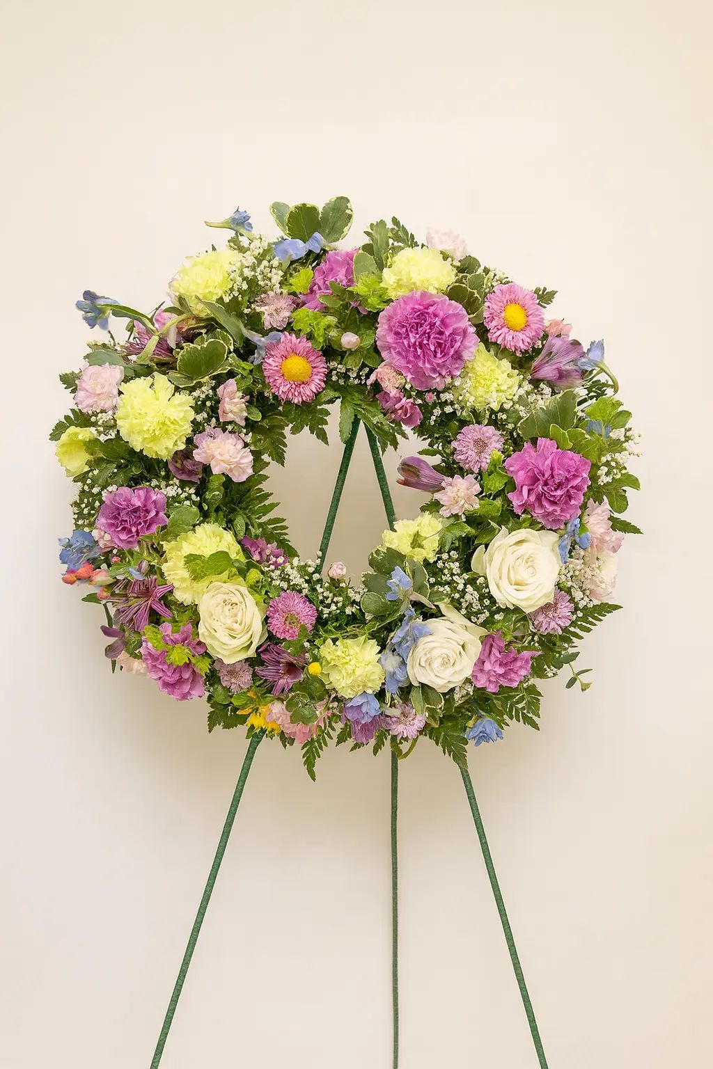 Pastel wreath