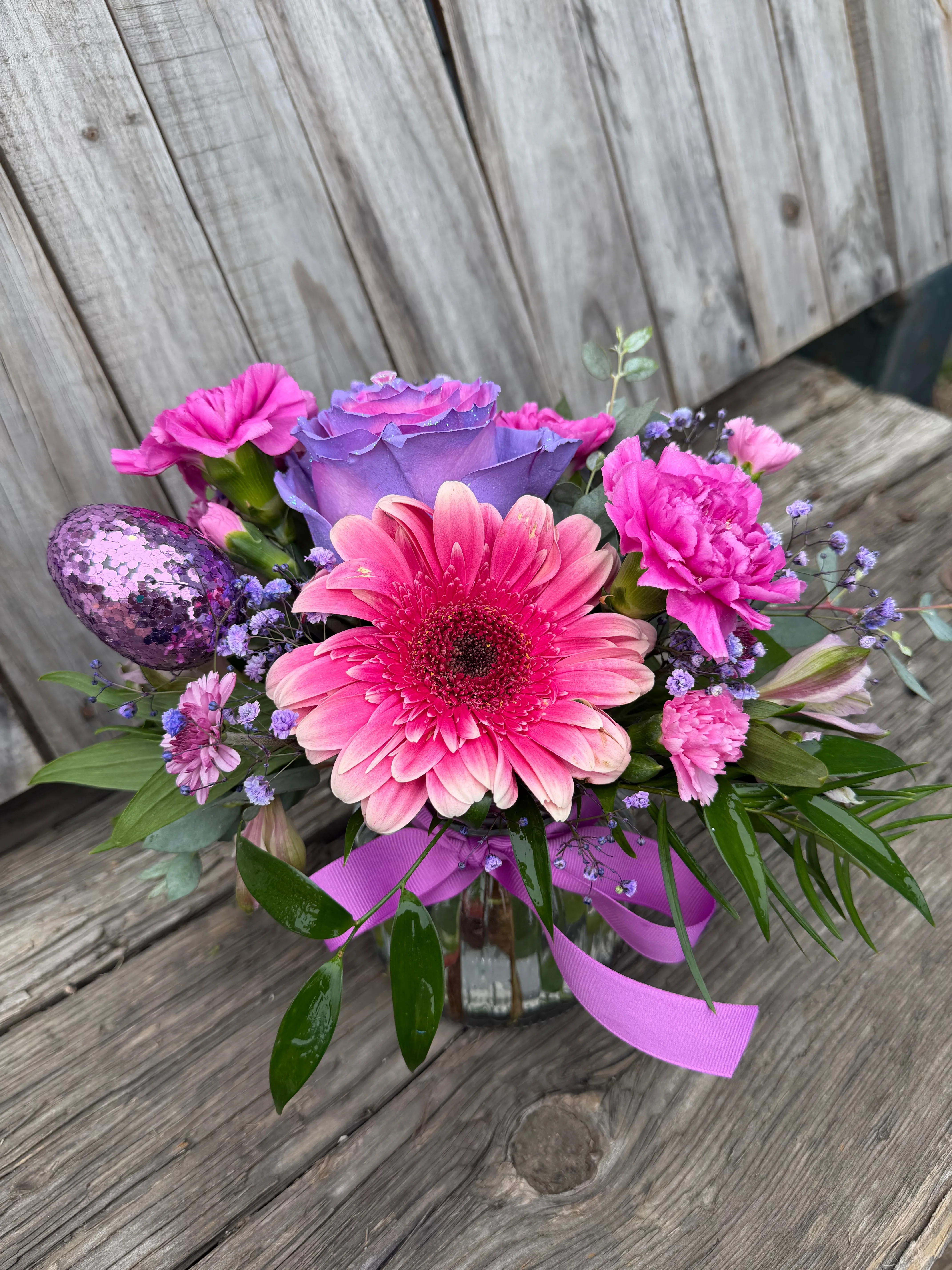 Lavender Easter flowers Lavender Easter flowers