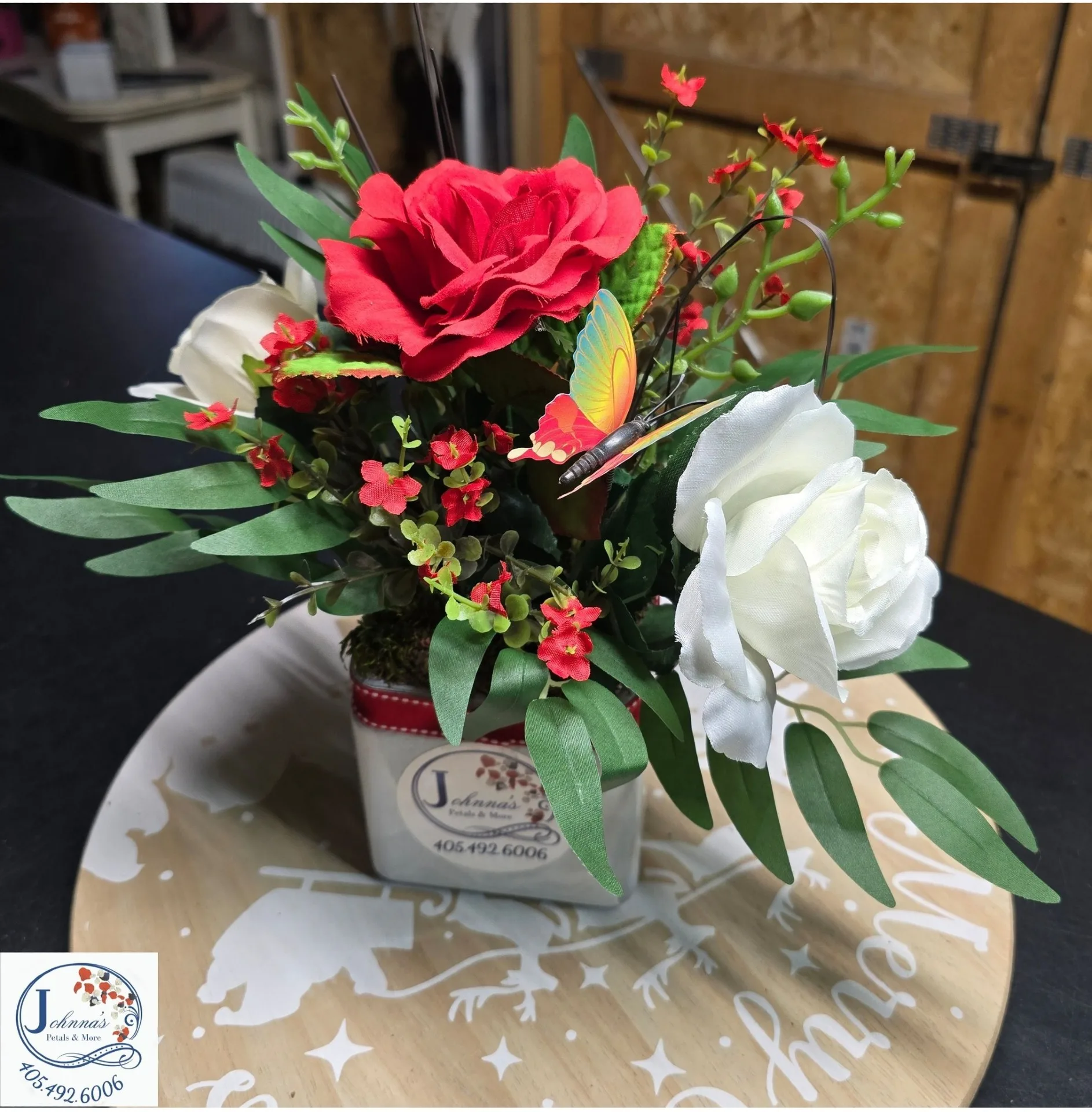 3 Rose Silk Arrangement 3 Rose Silk Arrangement