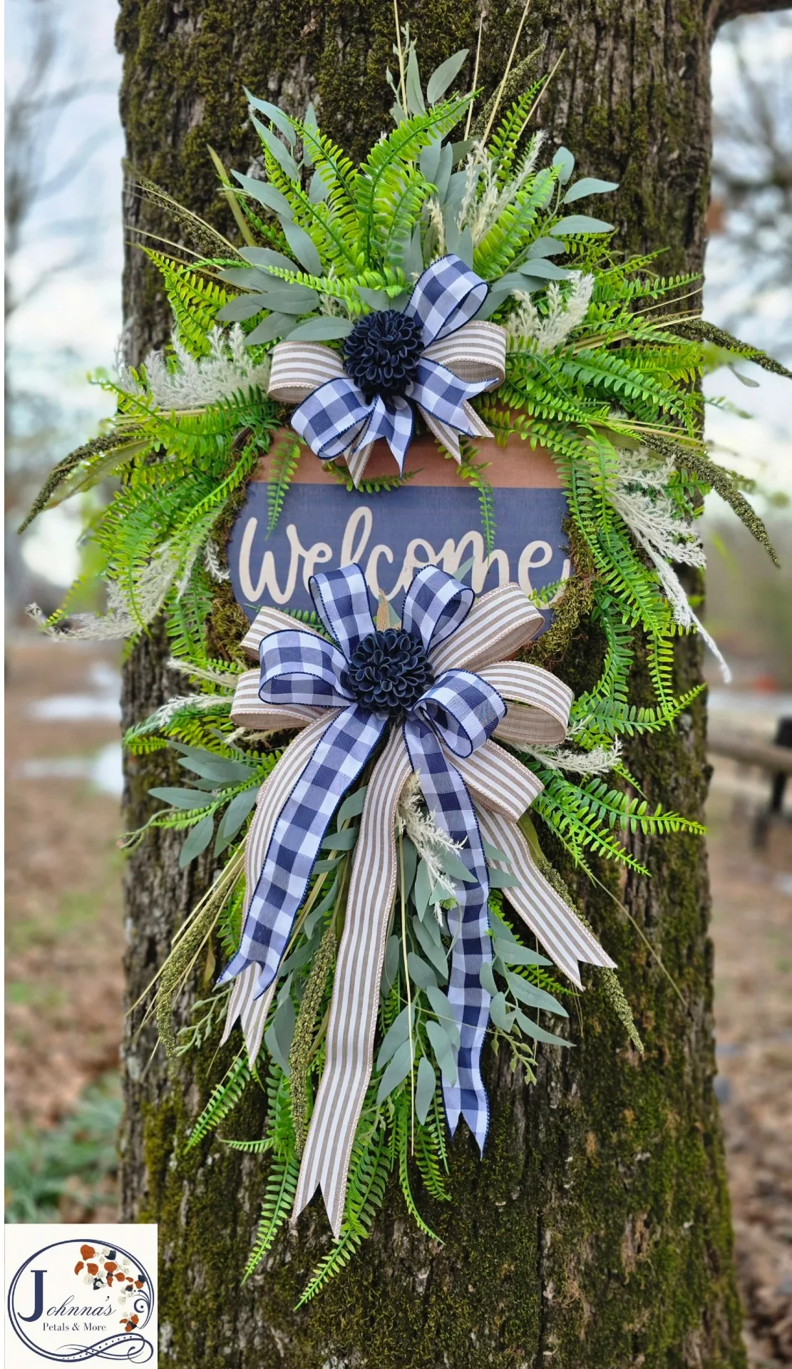 Welcome Grapevine Swag Wreath Welcome Grapevine Swag Wreath