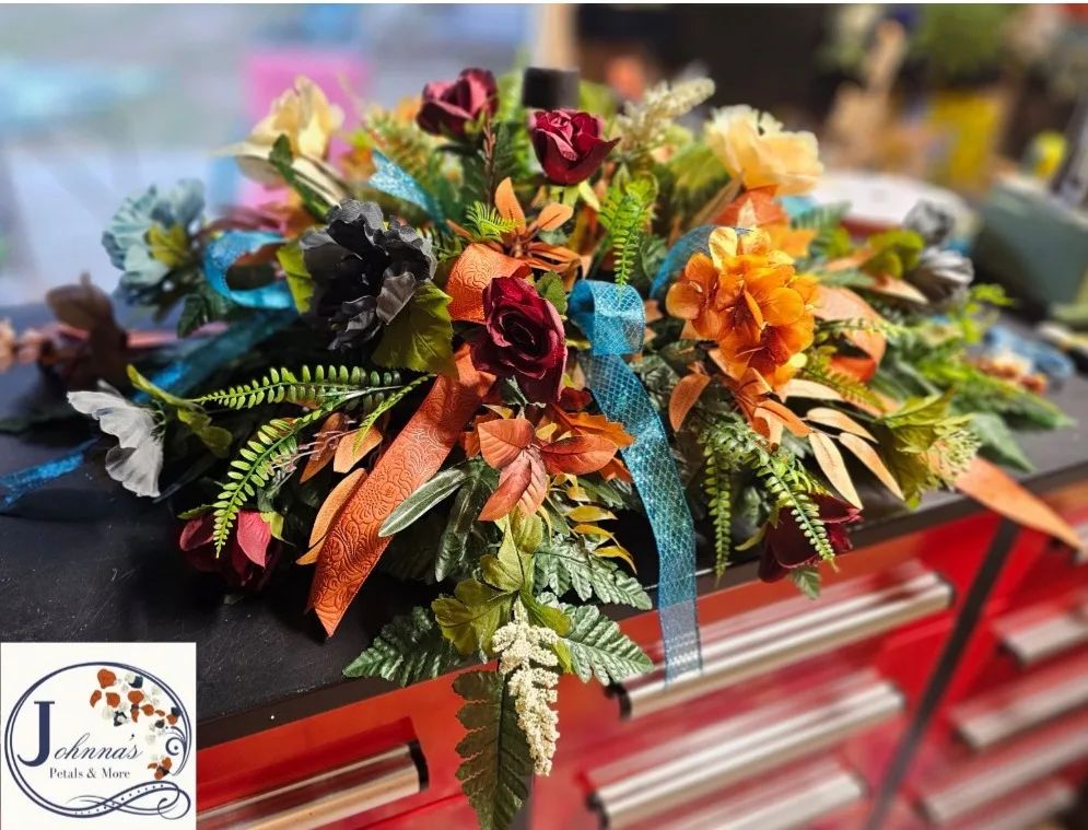 Casket Spray Silk Arrangement