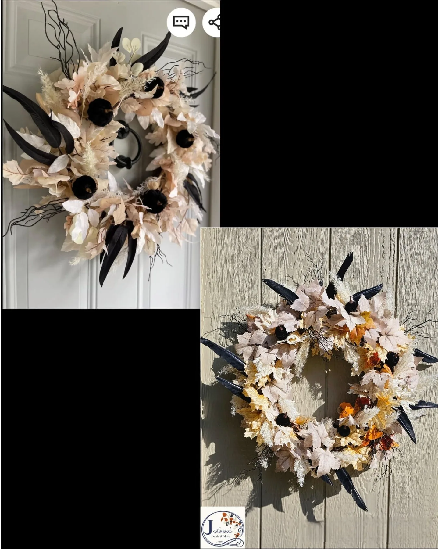Fall/Halloween Grapevine Wreath Fall/Halloween Grapevine Wreath