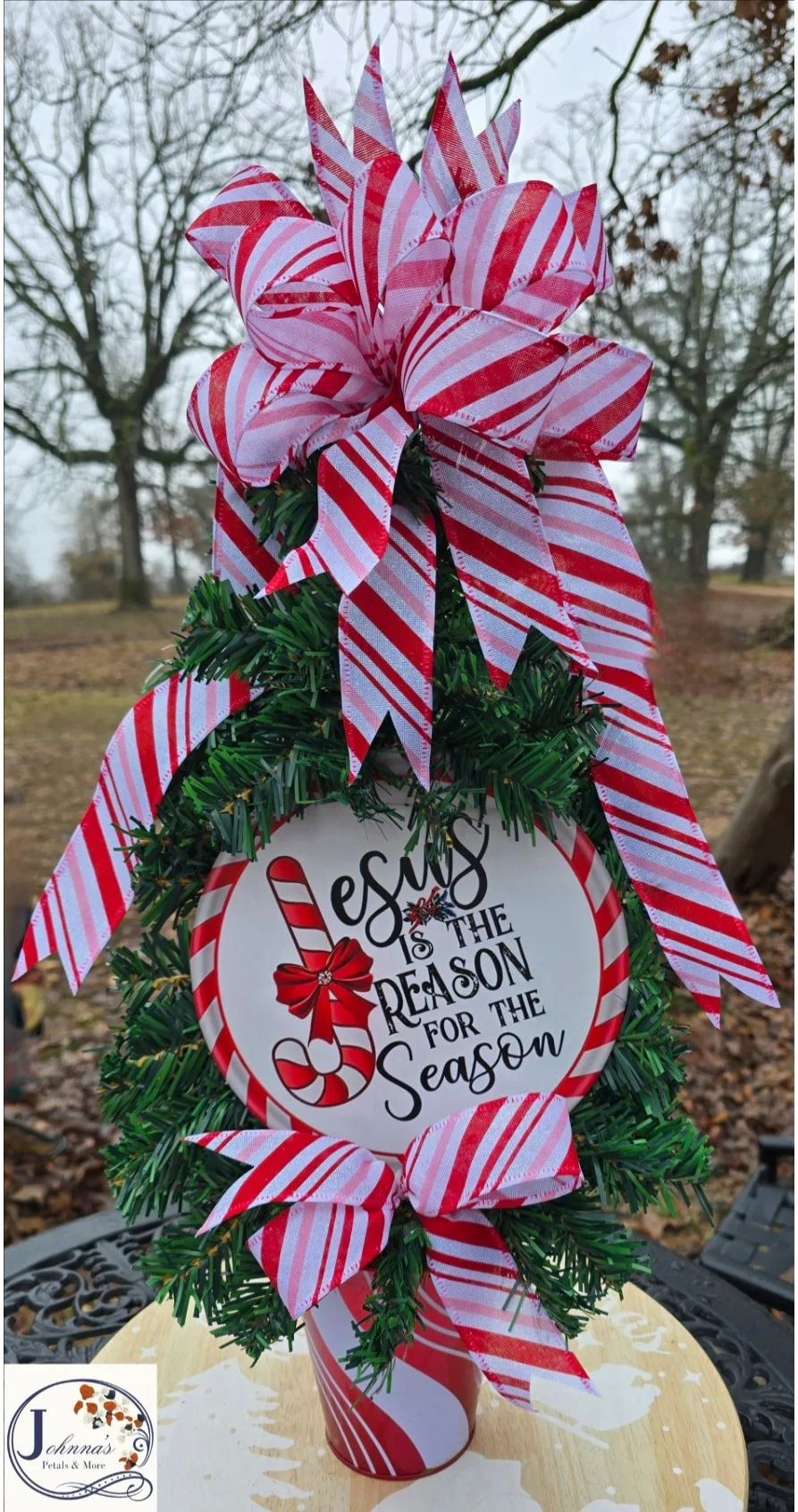 Candy Cane Theme Jesus Is The Reason
