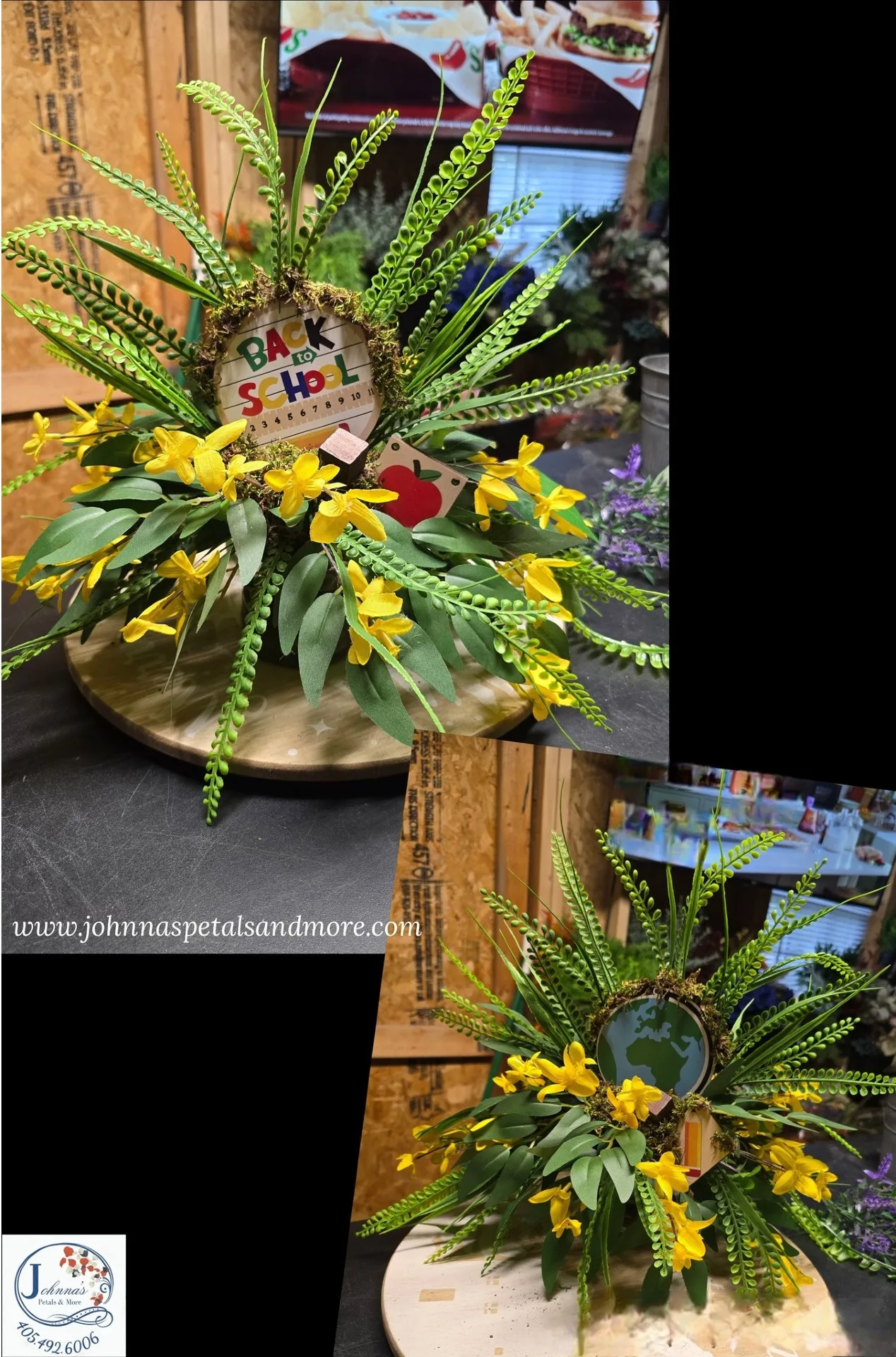 Back To School Silk Arrangement Back To School Silk Arrangement