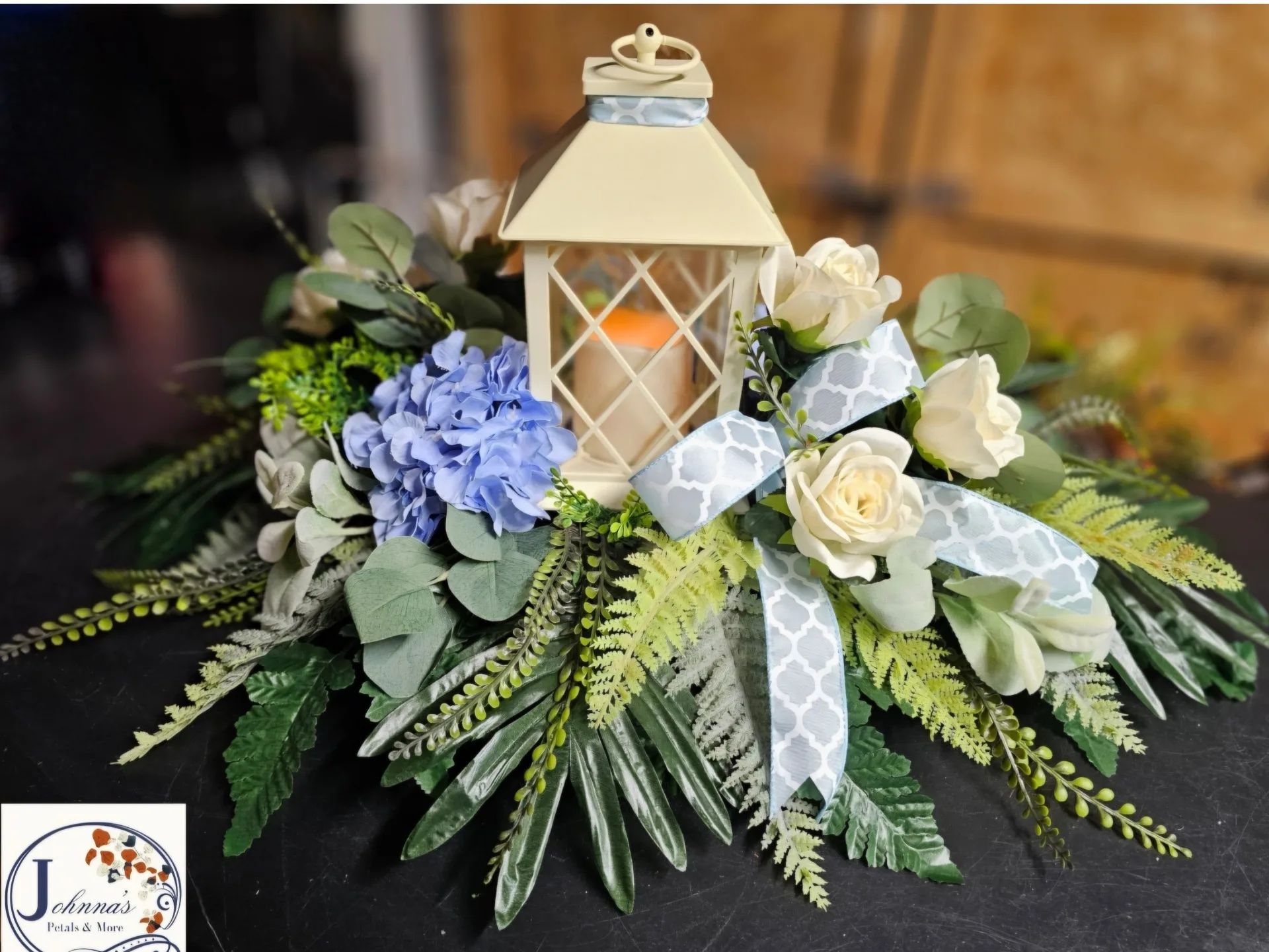 Lantern Silk Arrangement Silk Arrangement