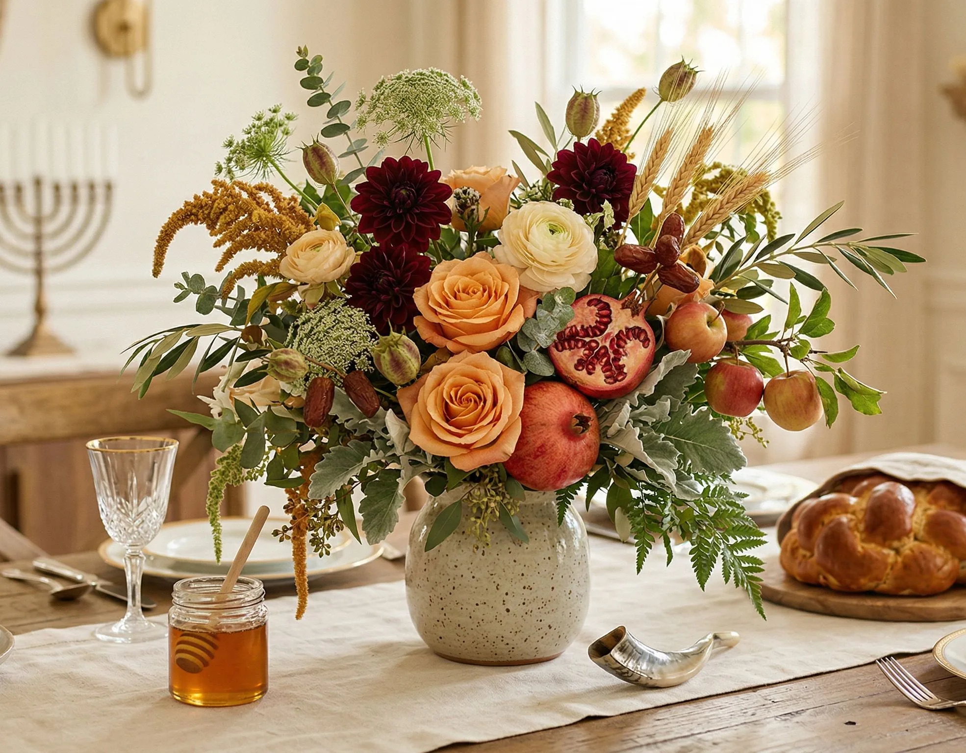 Rosh Hashanah Designer’s Choice Flower Arrangement Rosh Hashanah Designer’s Choice Flower Arrangement
