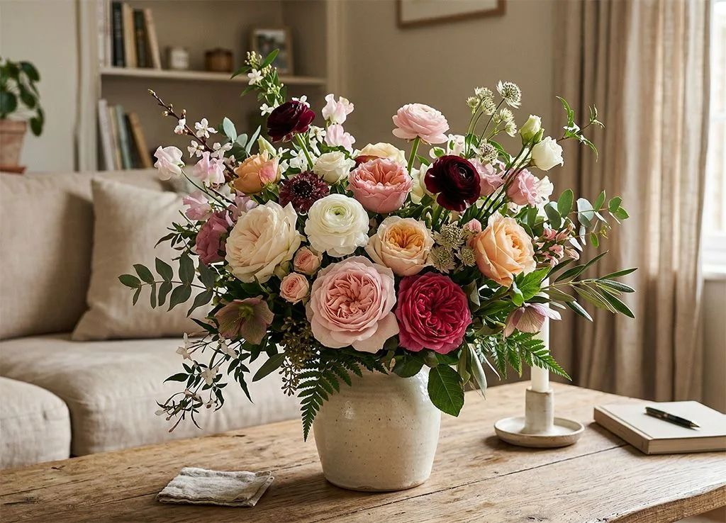 Premium Romantic Designer’s Choice Flower Arrangement