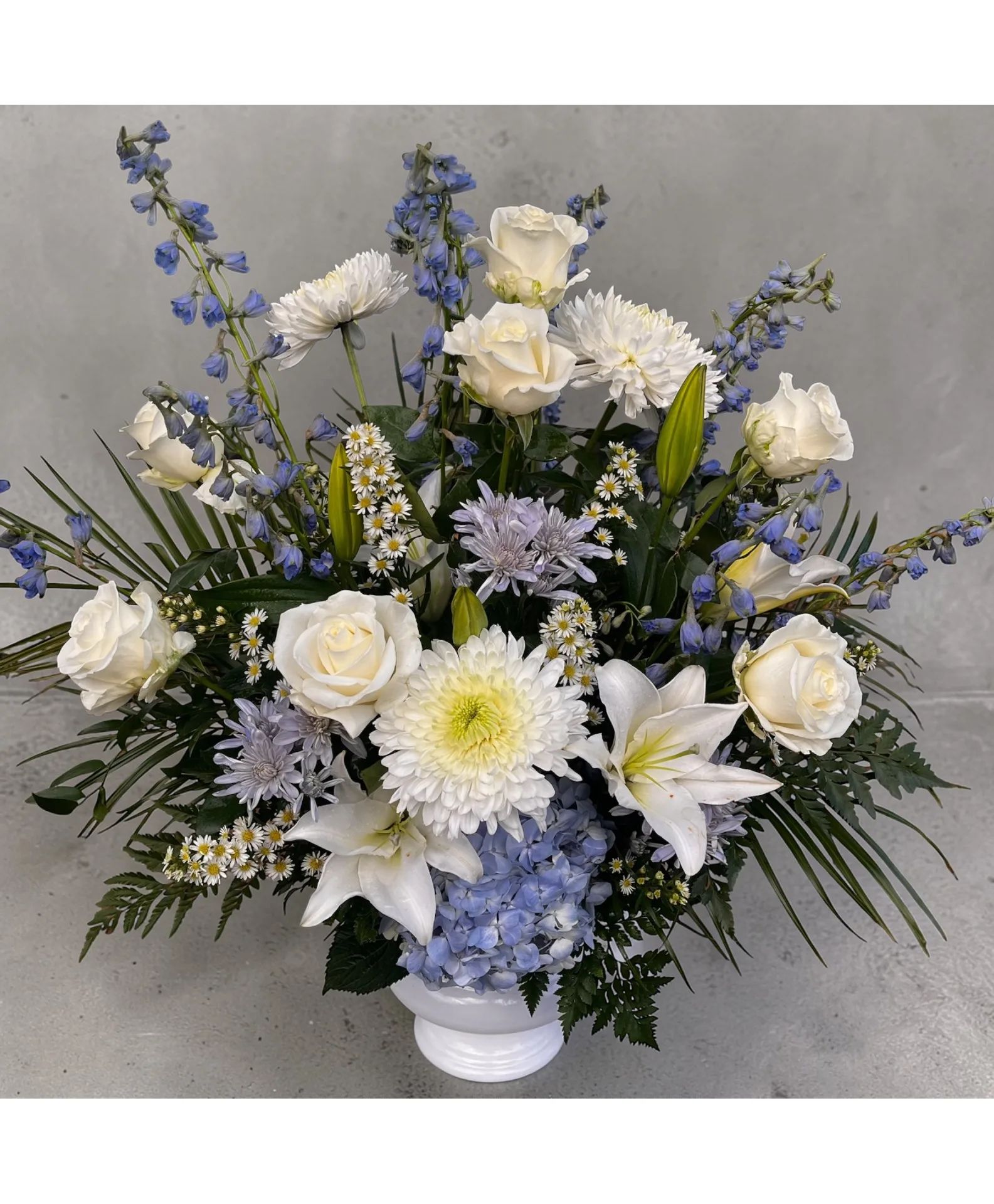 Blue Serenity Sympathy Urn