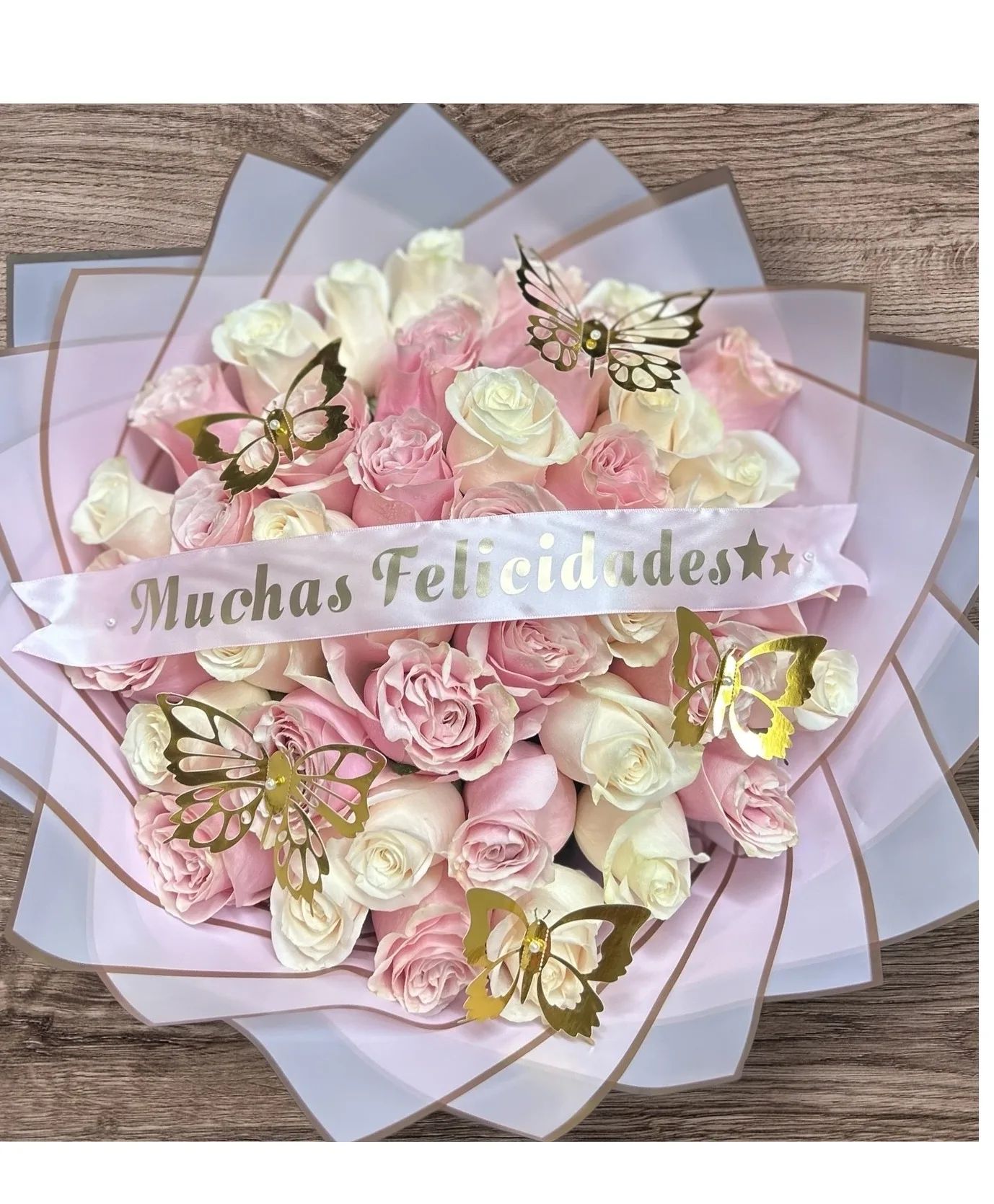 Blushing Beauty Rose Bouquet
