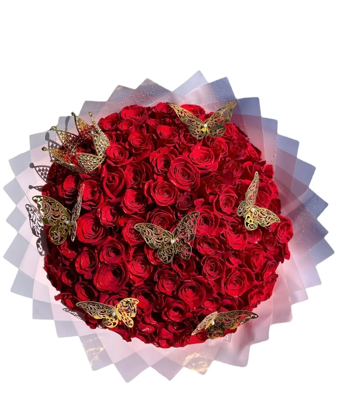 Love In Full Bloom Wrapped Bouquet Love In Full Bloom Wrapped Bouquet