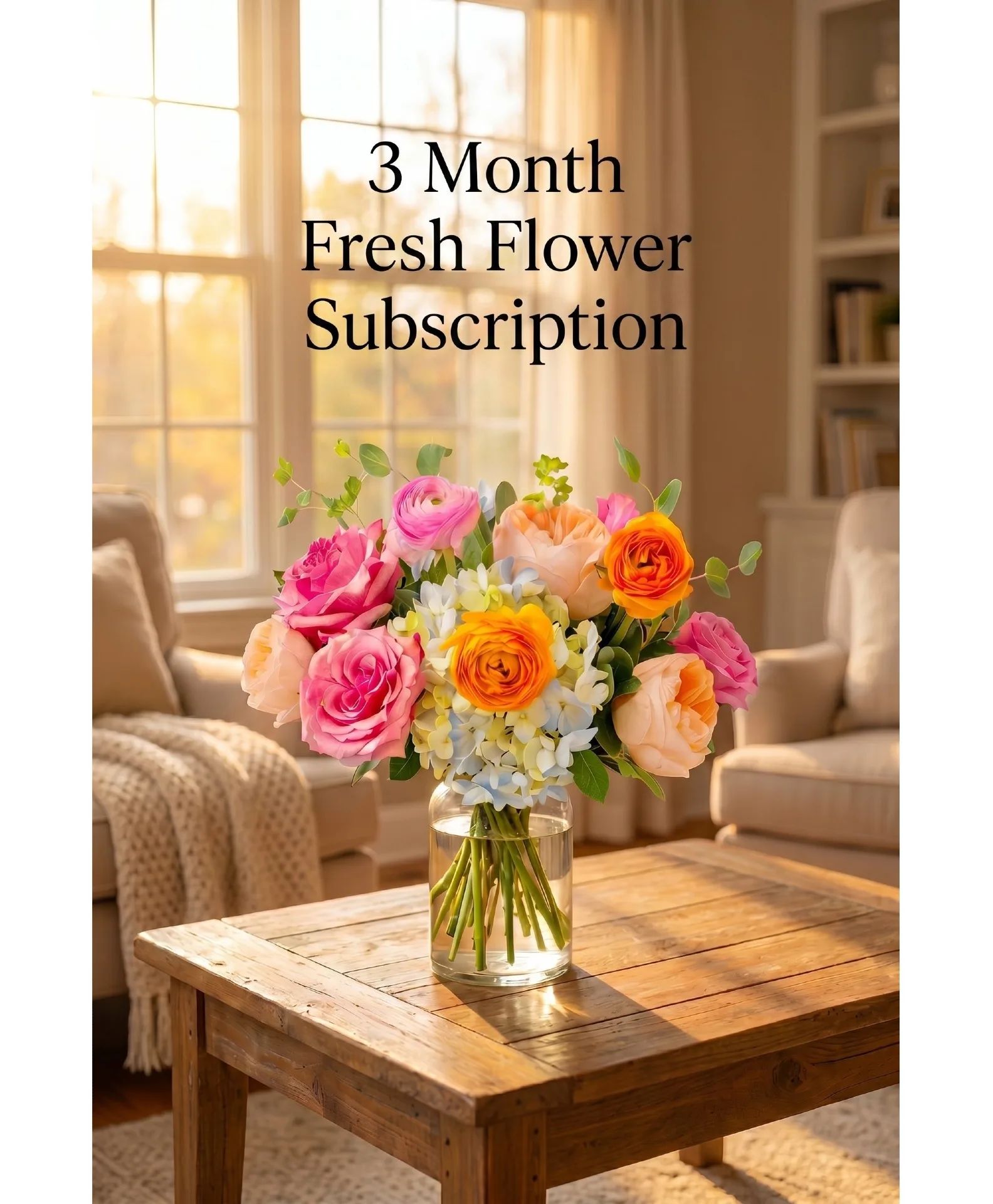 3 Month Fresh Flower Subscription