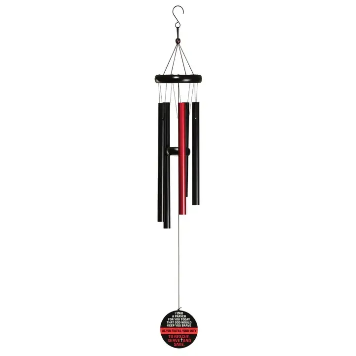 Windchime I Said A Prayer Red 35in