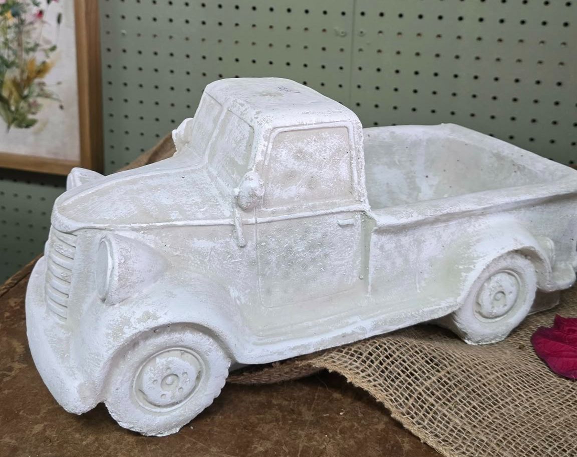 Truck Cement Planter Truck Cement Planter