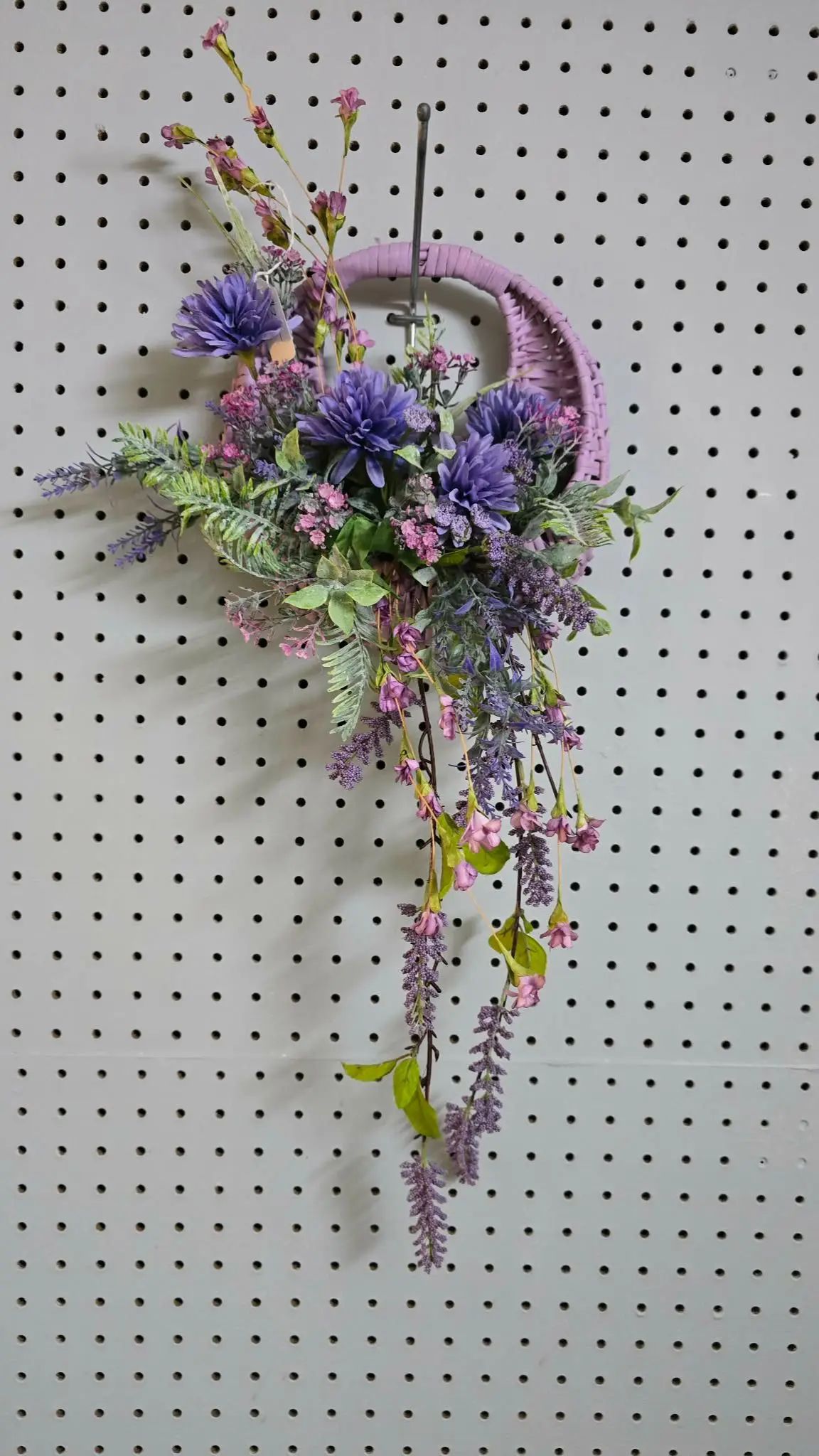 Lavender Hanging Basket