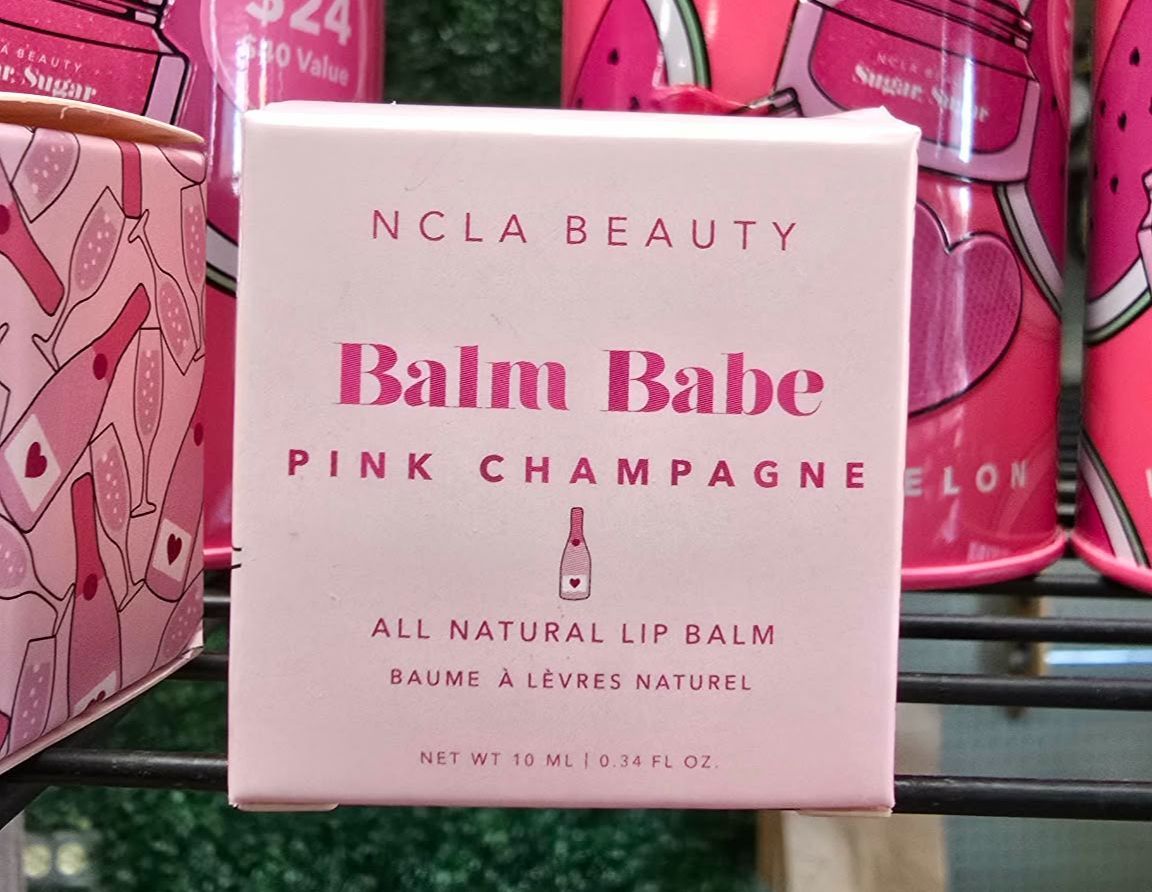 Balm Babe Pink Champaign, Lip Balm