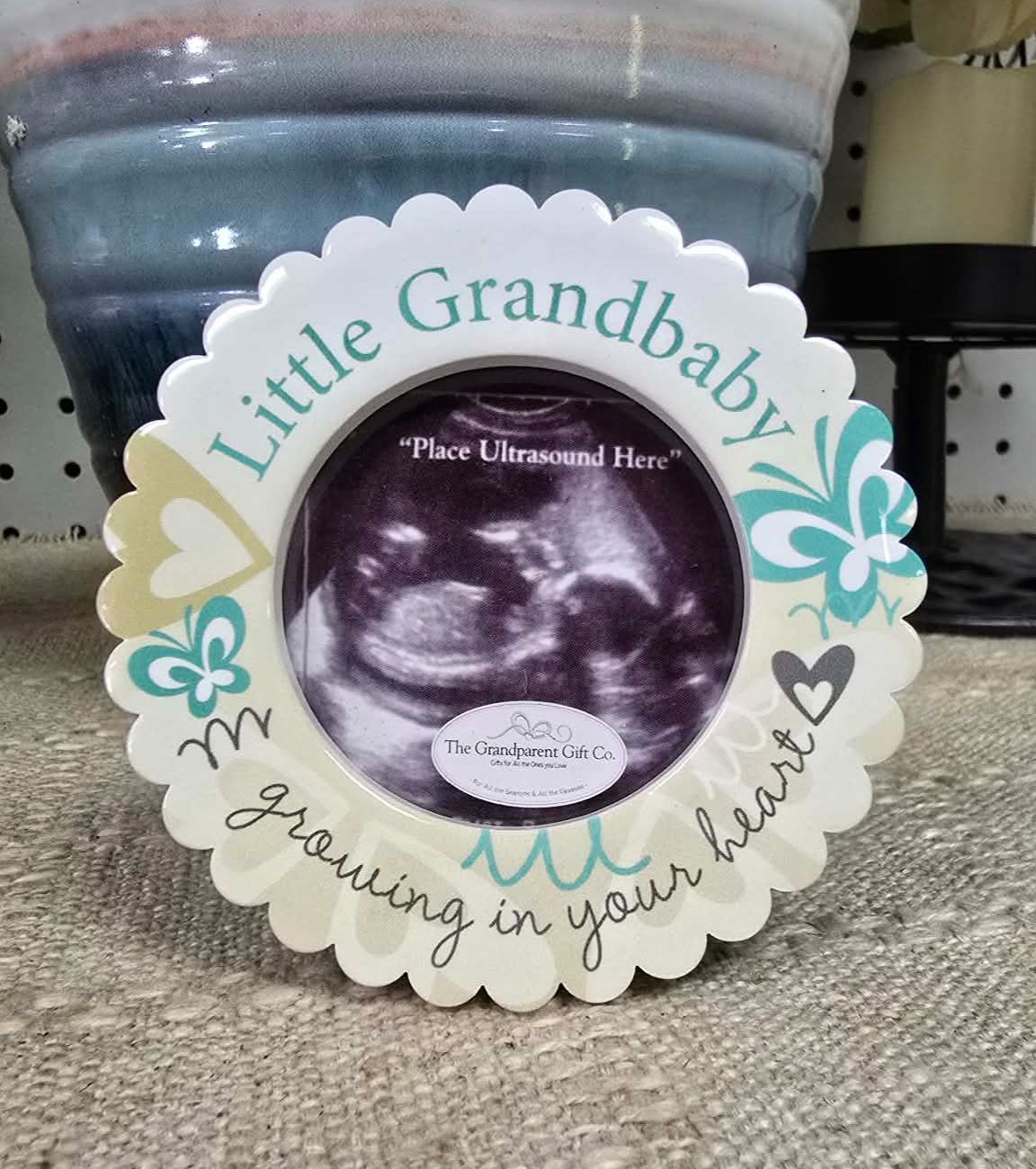Ultrasound frame for grandparents 3in