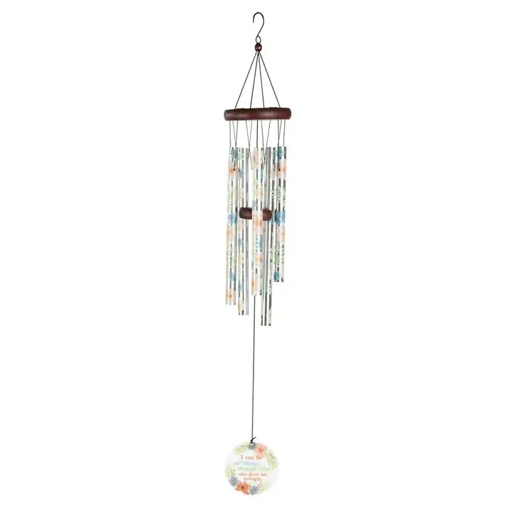 Windchime I Can Do All Things 35in Windchime I Can Do All Things 35in