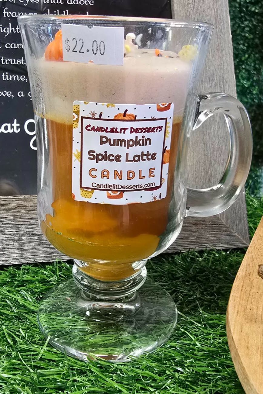 Pumpkin Spice Lotte Candle