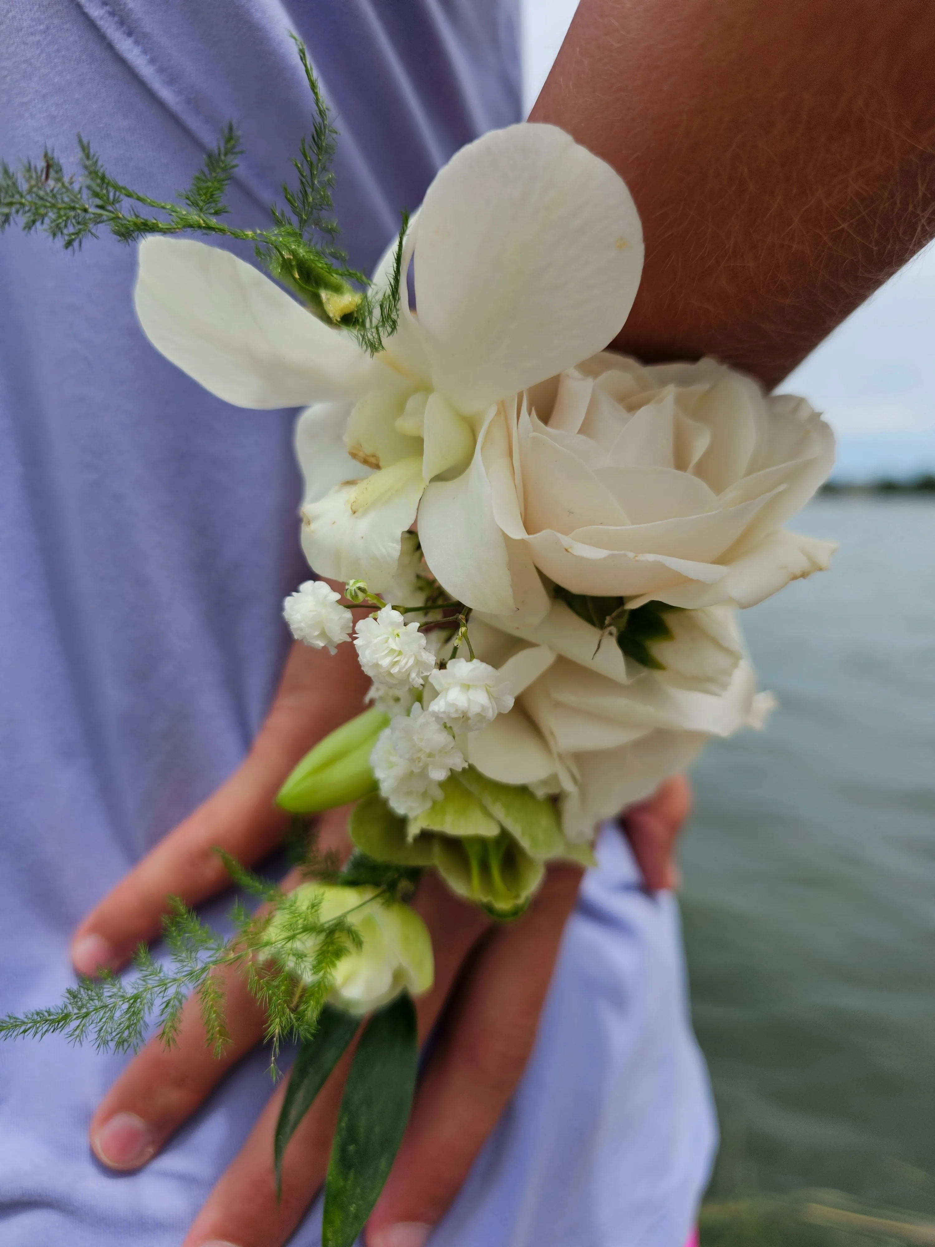 Orchid rose bracelet Orchid rose bracelet