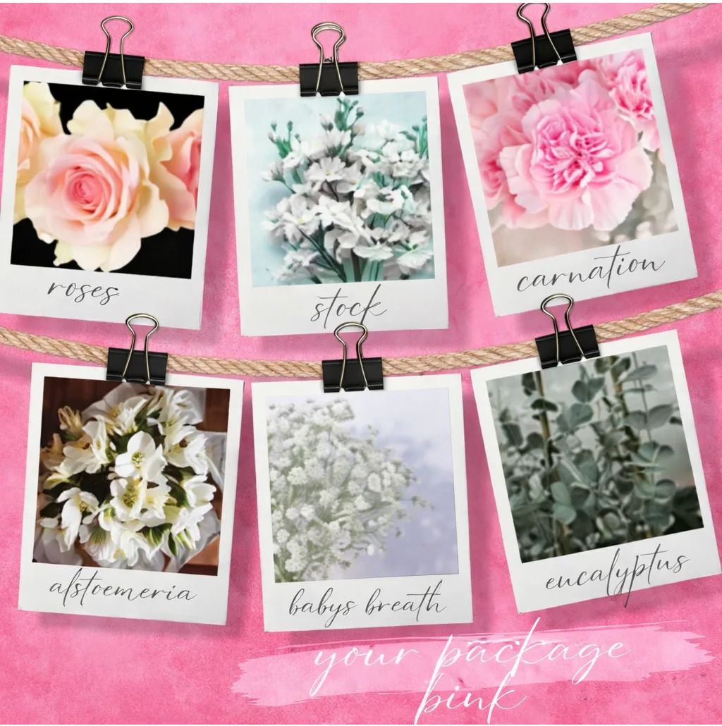 Pink Wedding DIY Package Wedding Florals