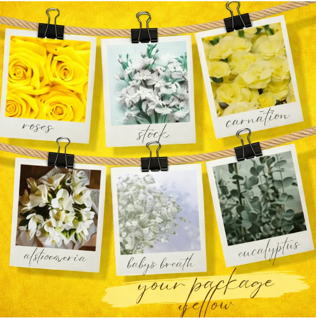 Yellow Wedding DIY Package Wedding Florals Yellow Wedding DIY Package Wedding Florals