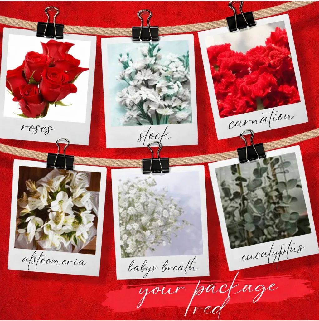 Red Wedding DIY Package Wedding Florals