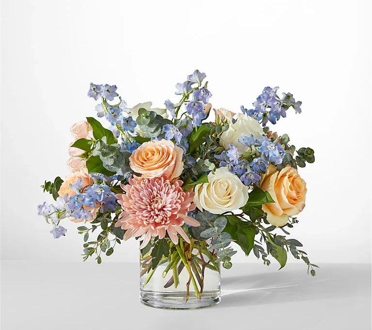 Azure Blush Harmony Arrangement Azure Blush Harmony Arrangement