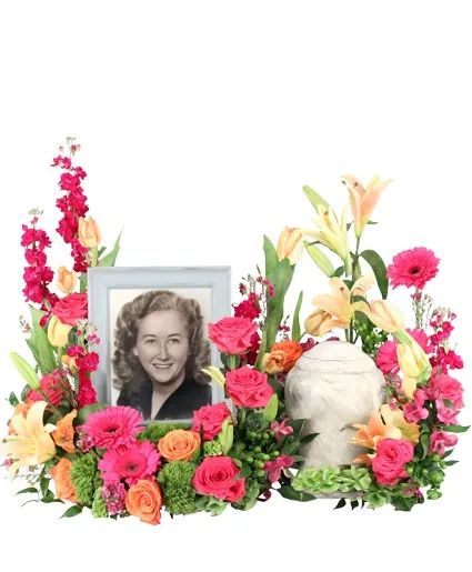 Vibrant Hope Cremation Flowers