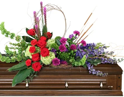 Restful Harmony Casket Spray Restful Harmony Casket Spray